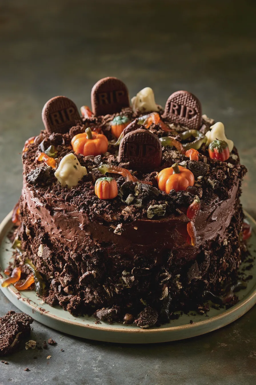 graveyard cake