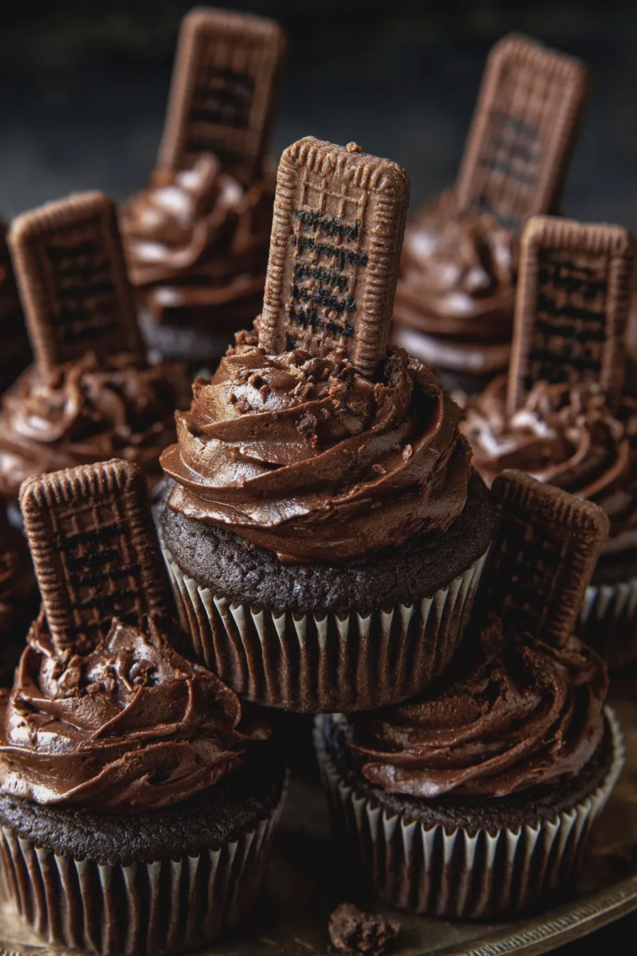 graveyard cupcakes