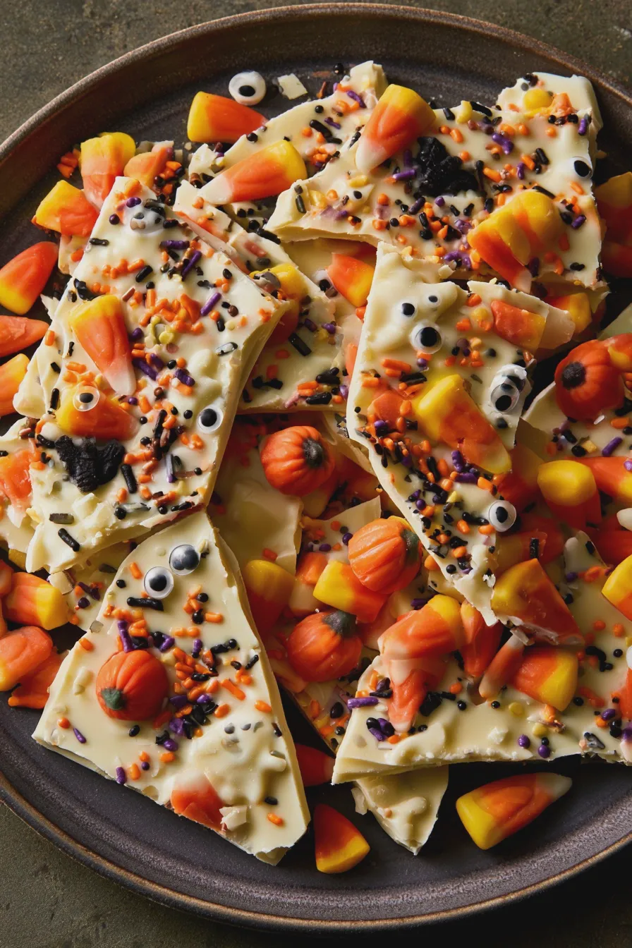 halloween bark