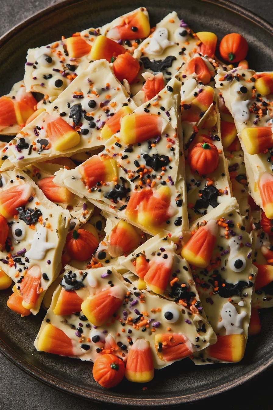 halloween bark