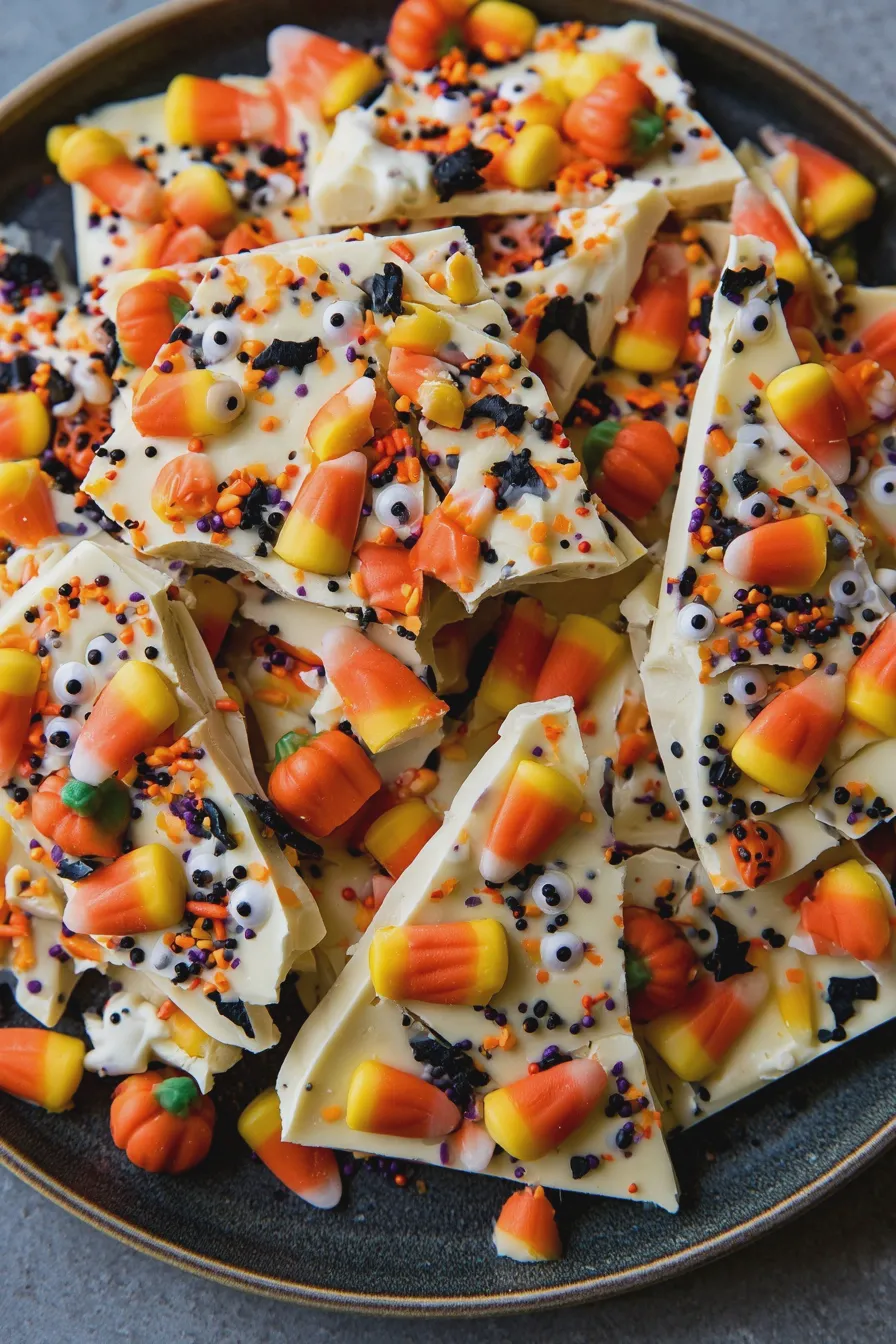 halloween bark