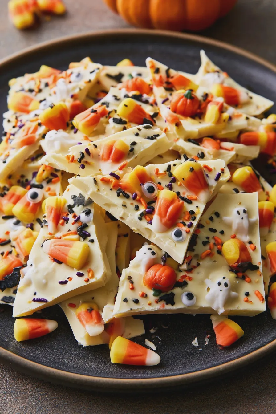 halloween bark