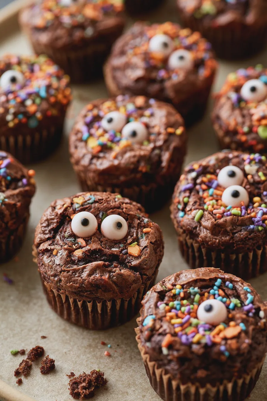 Halloween Brownie Cups Quick and Easy Recipe 4 halloween brownie cups