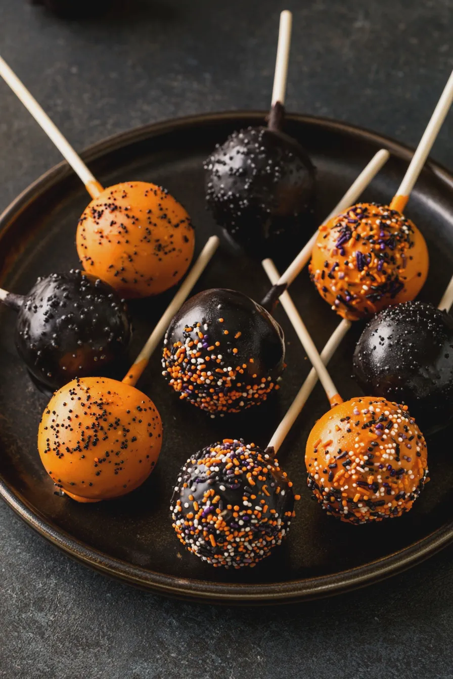 halloween cake pops