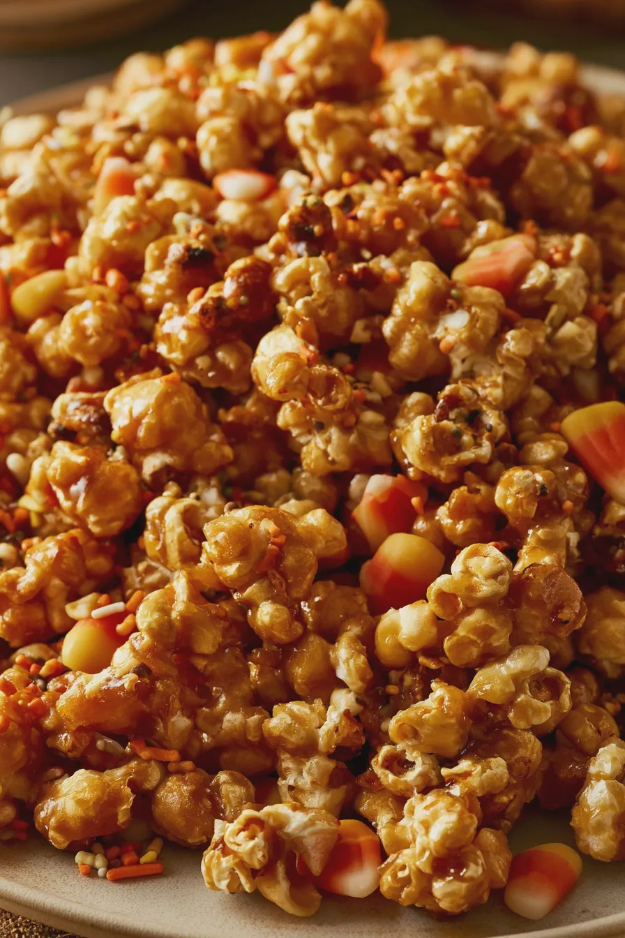 Halloween Caramel Corn Recipe Quick and Easy 3 halloween caramel corn