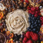 halloween charcuterie dessert board