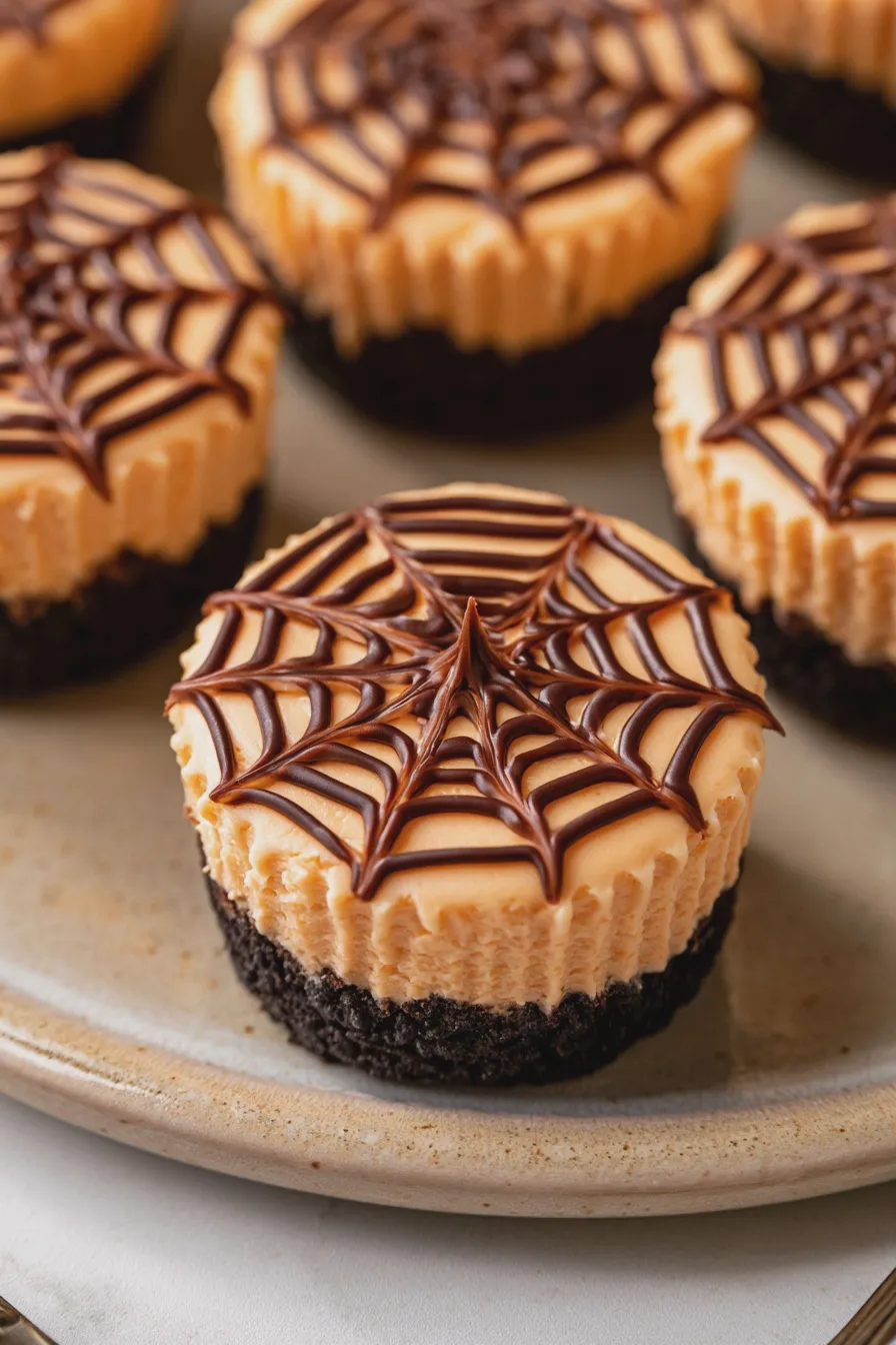 halloween cheesecake bites