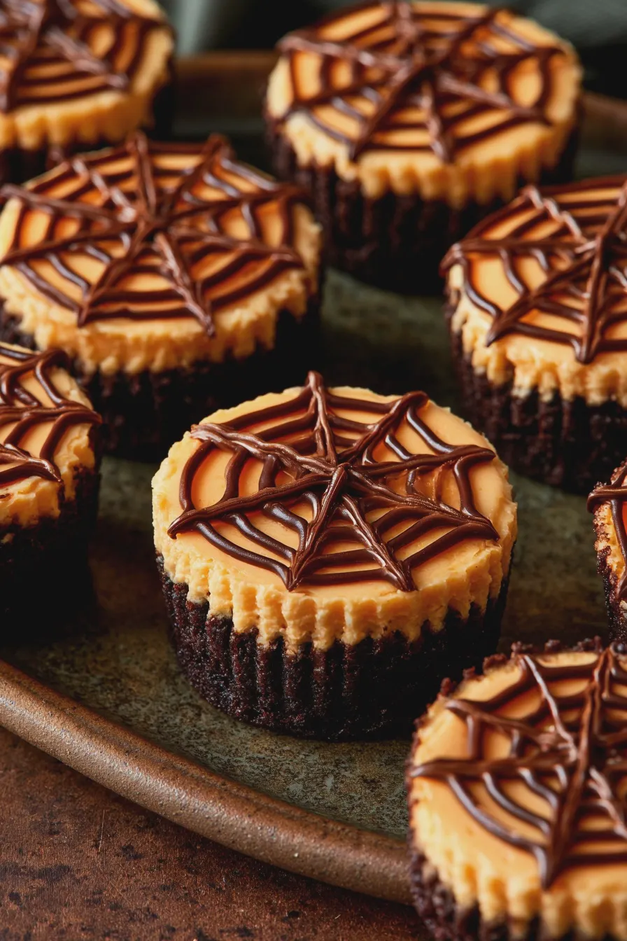 halloween cheesecake bites