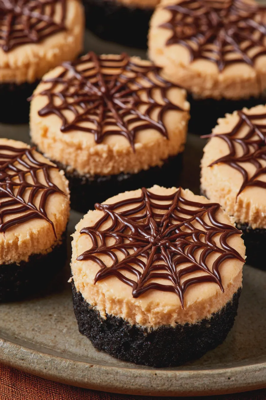 halloween cheesecake bites