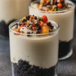 halloween cheesecake cups