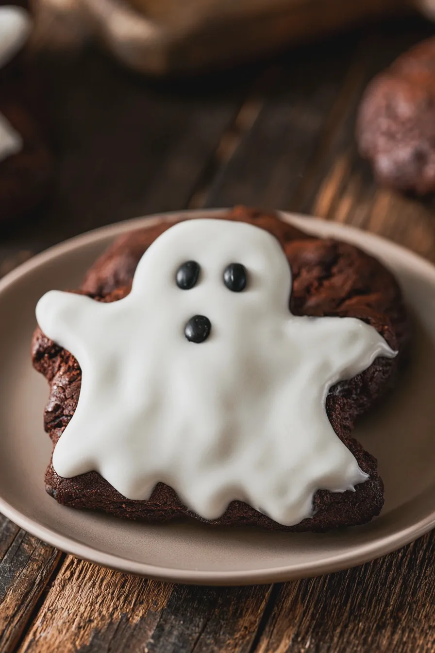 halloween chocolate cookies