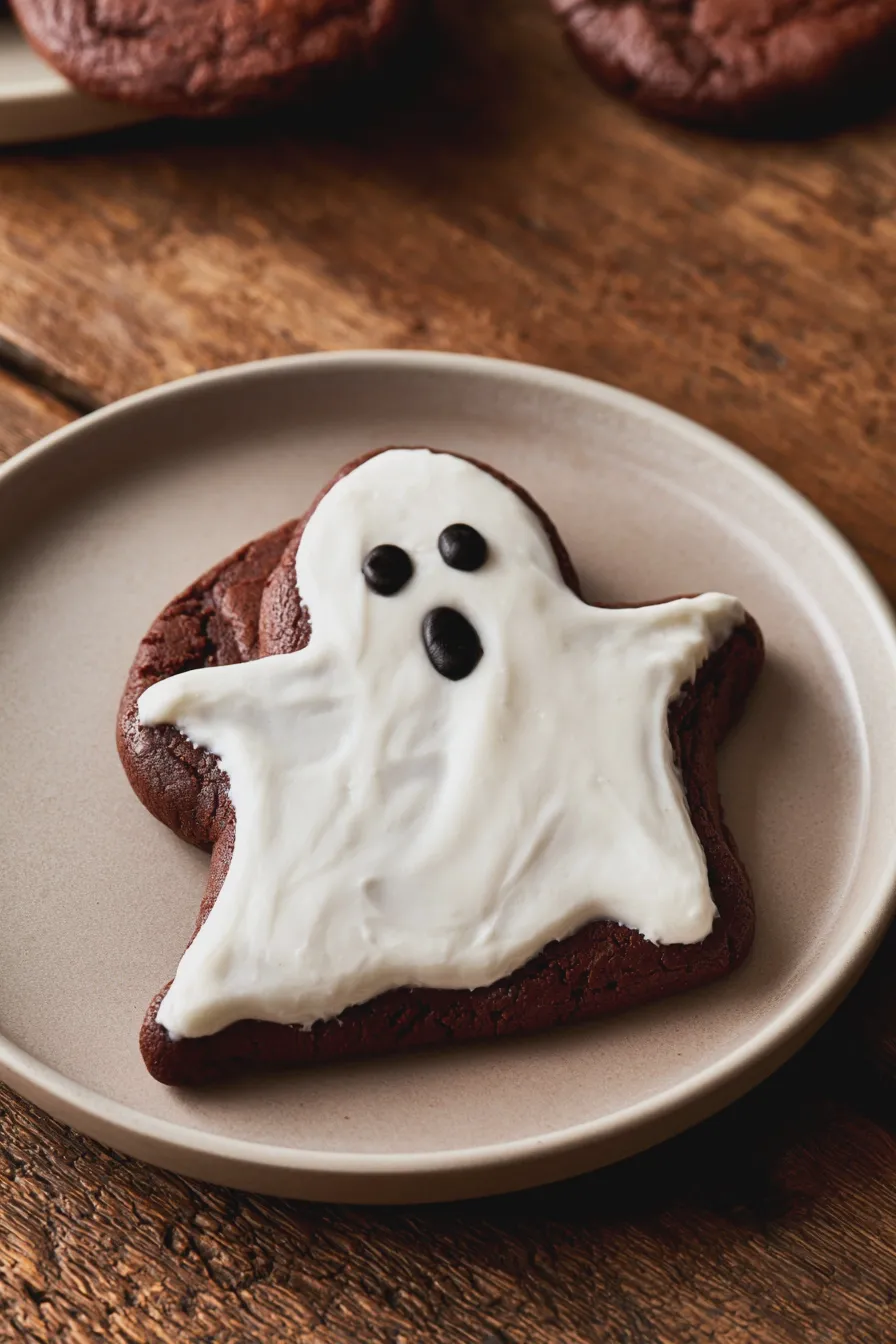 halloween chocolate cookies