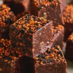 halloween chocolate fudge
