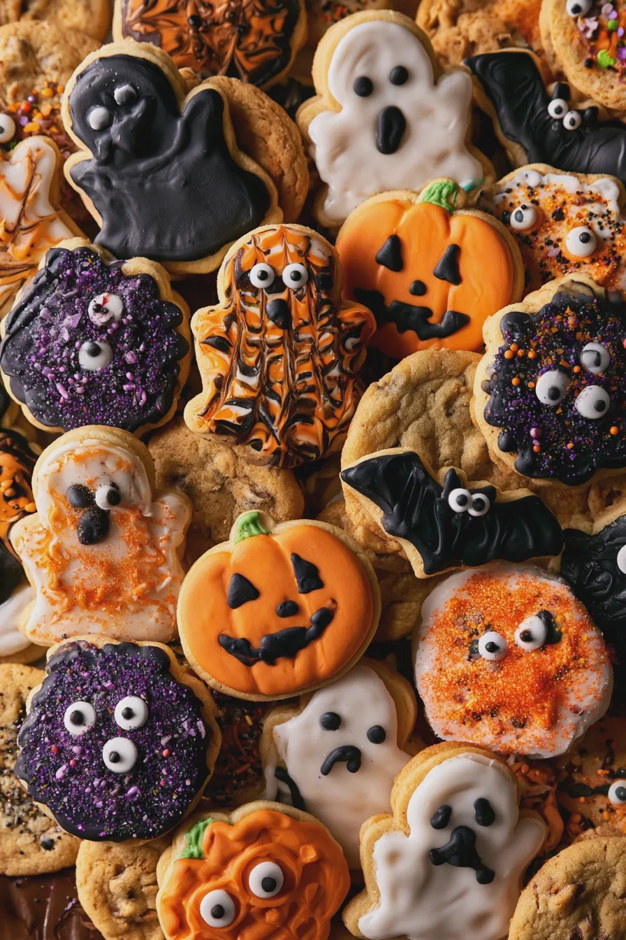 halloween cookie board