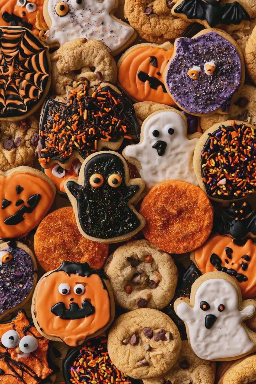 halloween cookie board