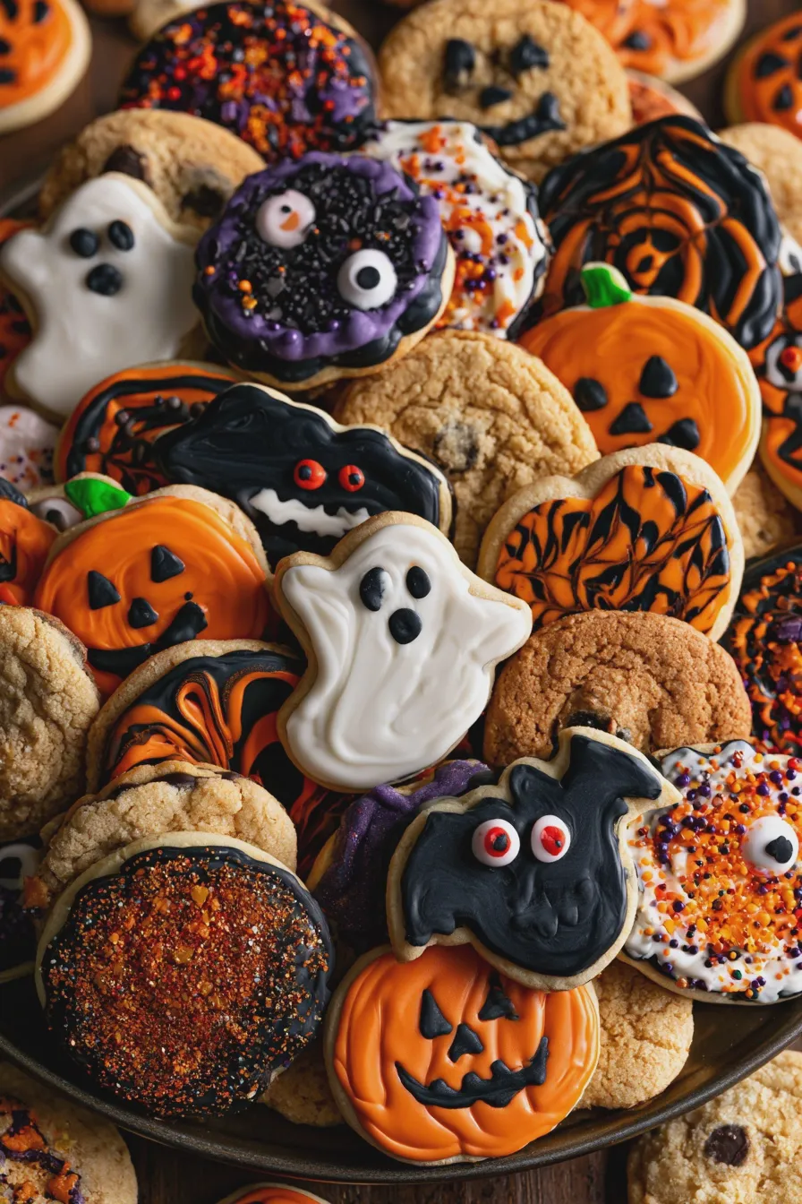 halloween cookie board