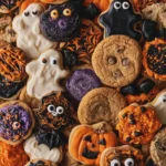 halloween cookie board