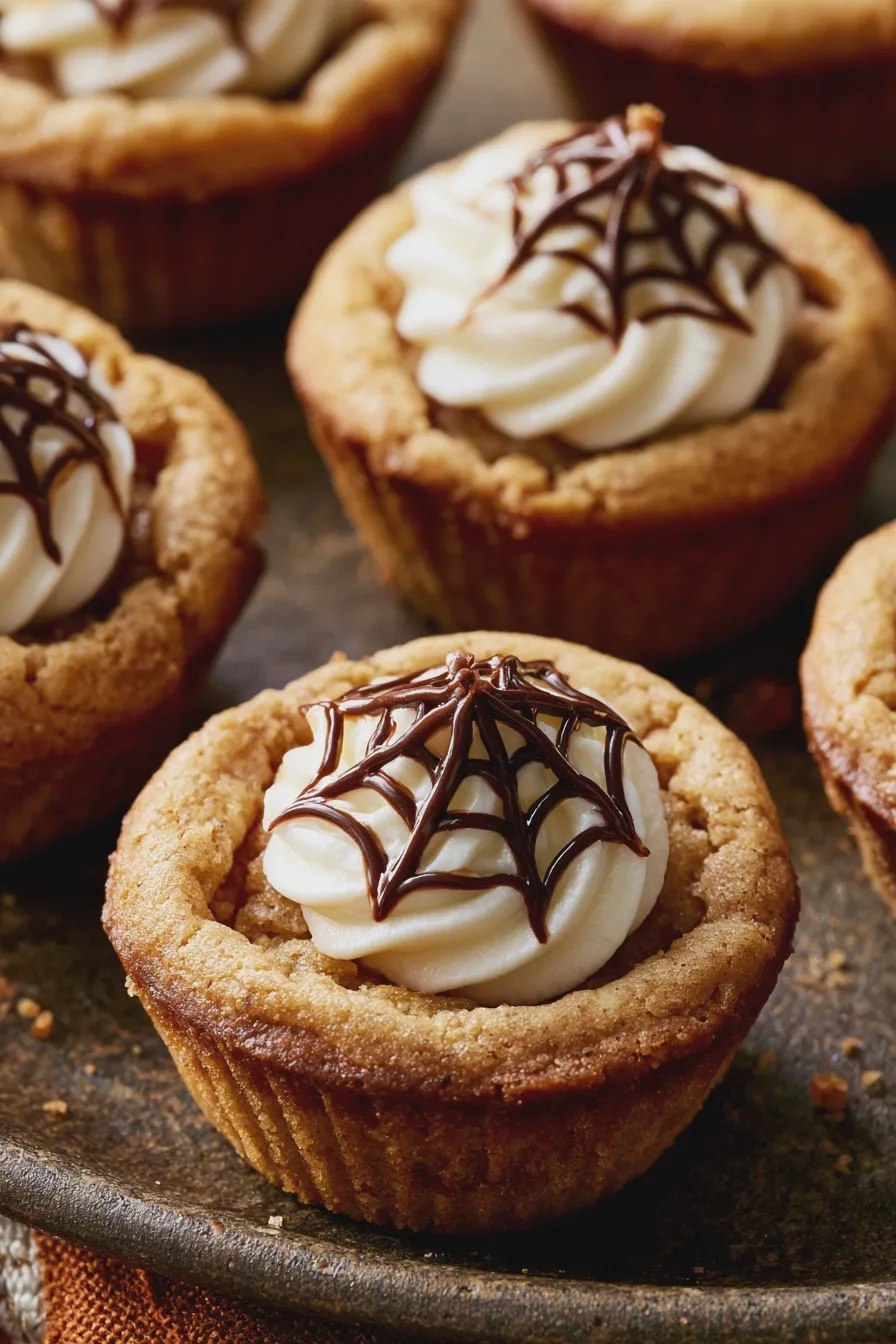 halloween cookie cups