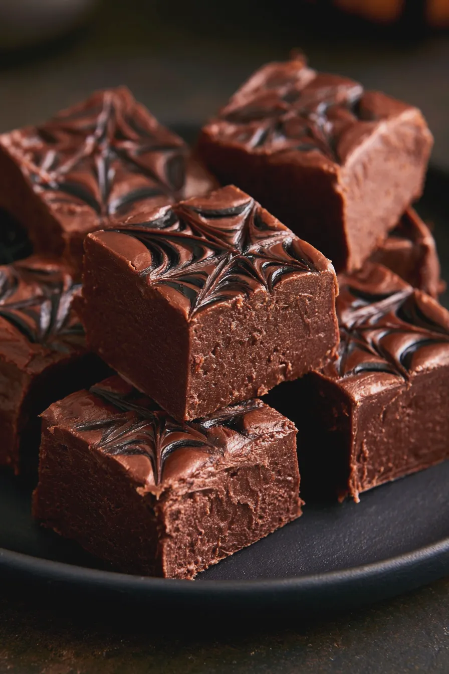halloween fudge