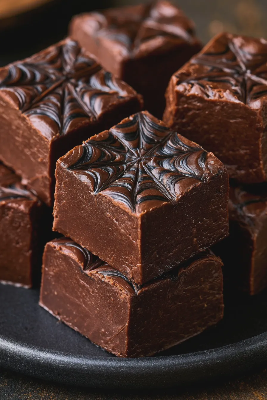 halloween fudge