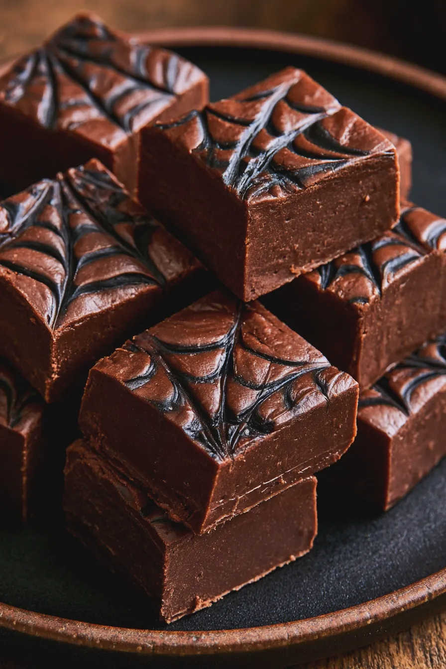 halloween fudge