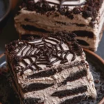 halloween icebox cake