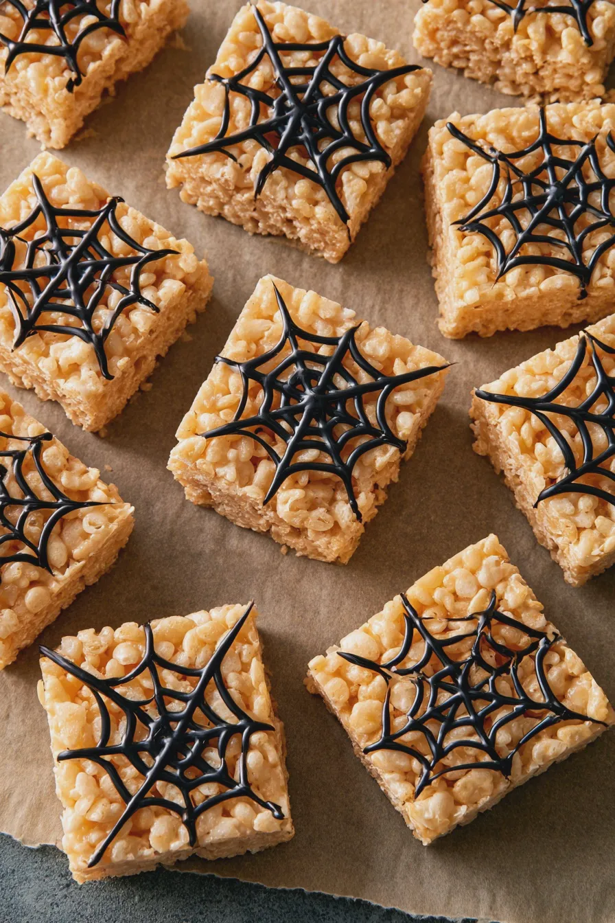 Halloween Marshmallow Treats Quick and Easy Recipe 4 halloween marshmallow treats