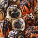 Halloween Oreo Balls Recipe Easy No Bake 5 halloween oreo balls