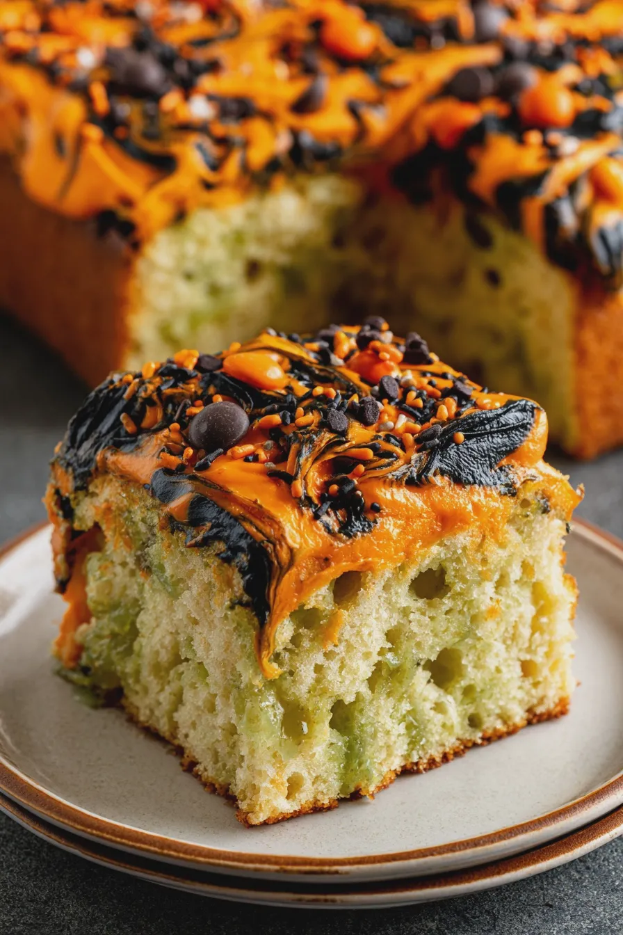Halloween Poke Cake Recipe