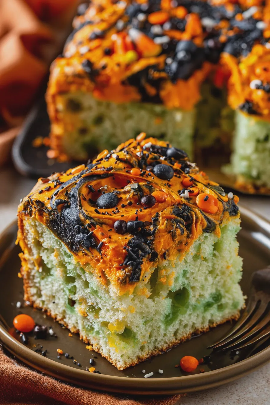 Halloween Poke Cake Recipe 2 halloween poke cake