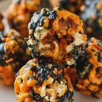 Halloween Popcorn Balls Quick and Easy Recipe 5 halloween popcorn balls