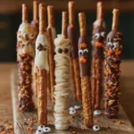 halloween pretzel rods Quick and Easy Spooky Treats 5 halloween pretzel rods