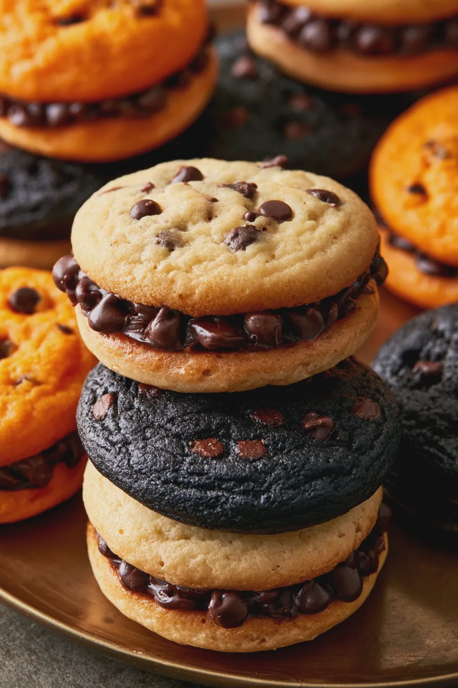 Halloween Sandwich Cookies Recipe
