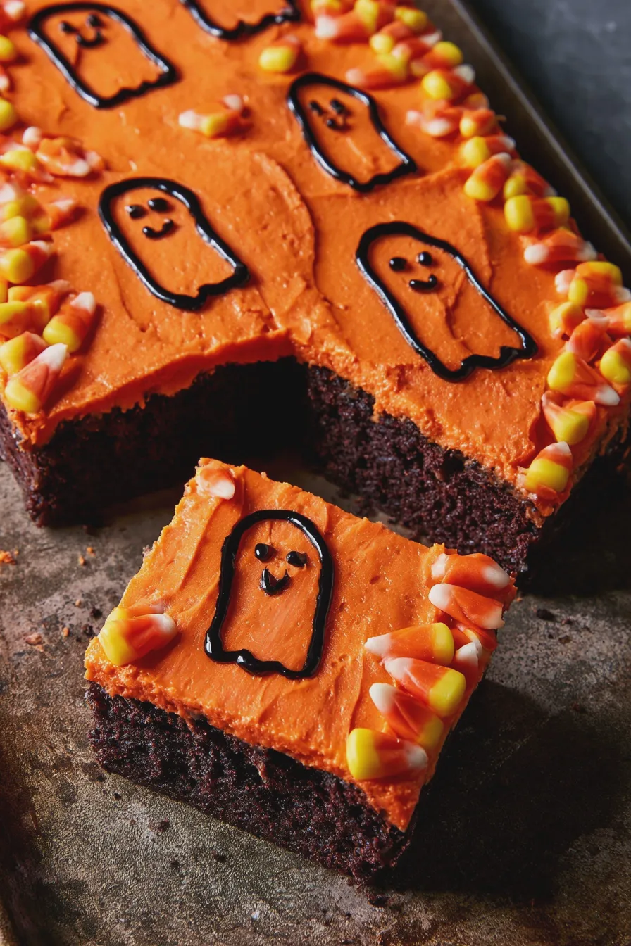 Halloween Sheet Cake Recipe Easy and Spooky Fun