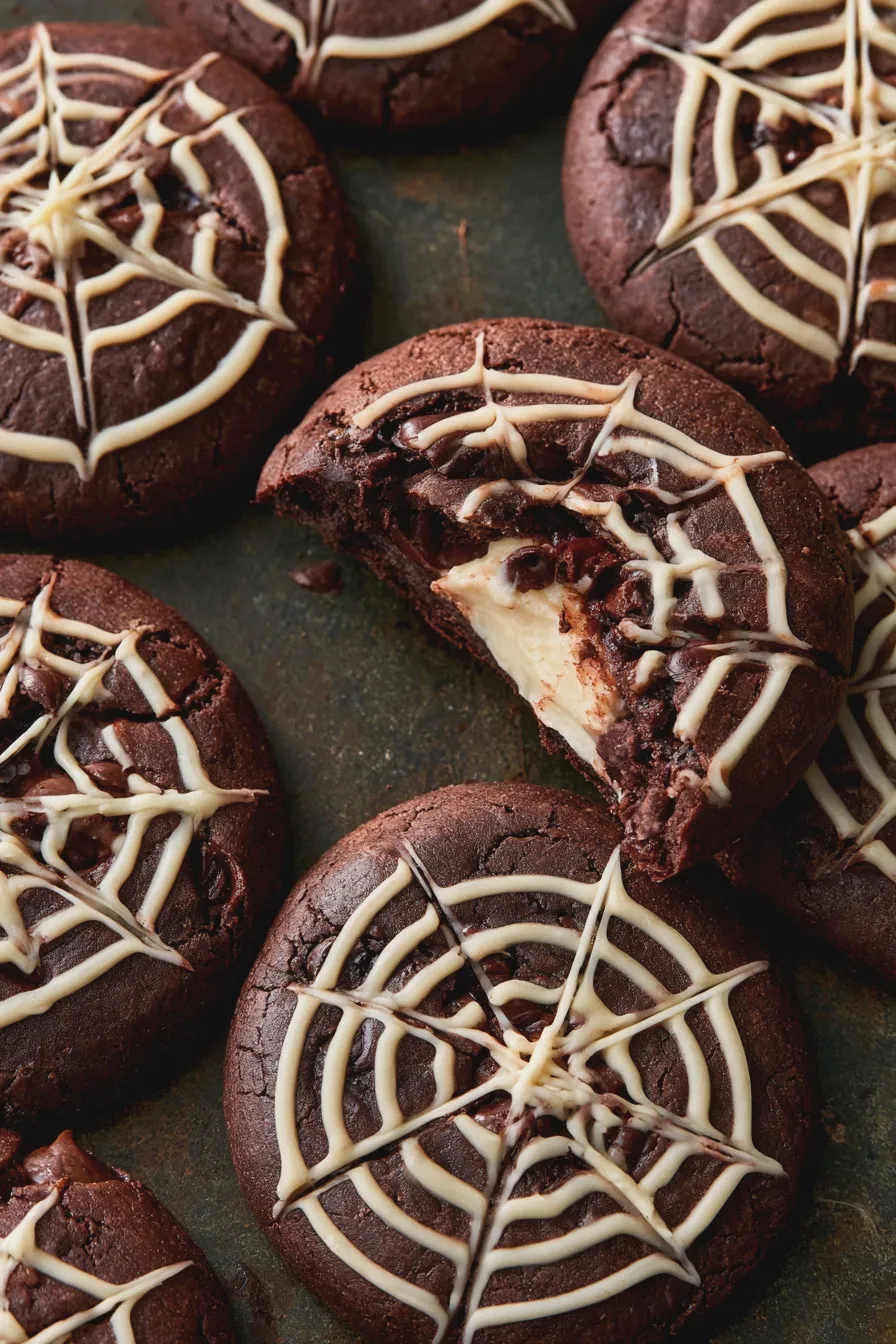 halloween stuffed cookies