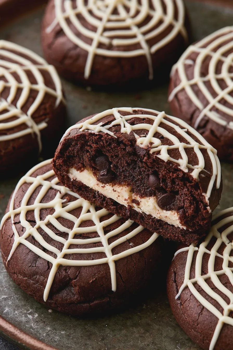 halloween stuffed cookies