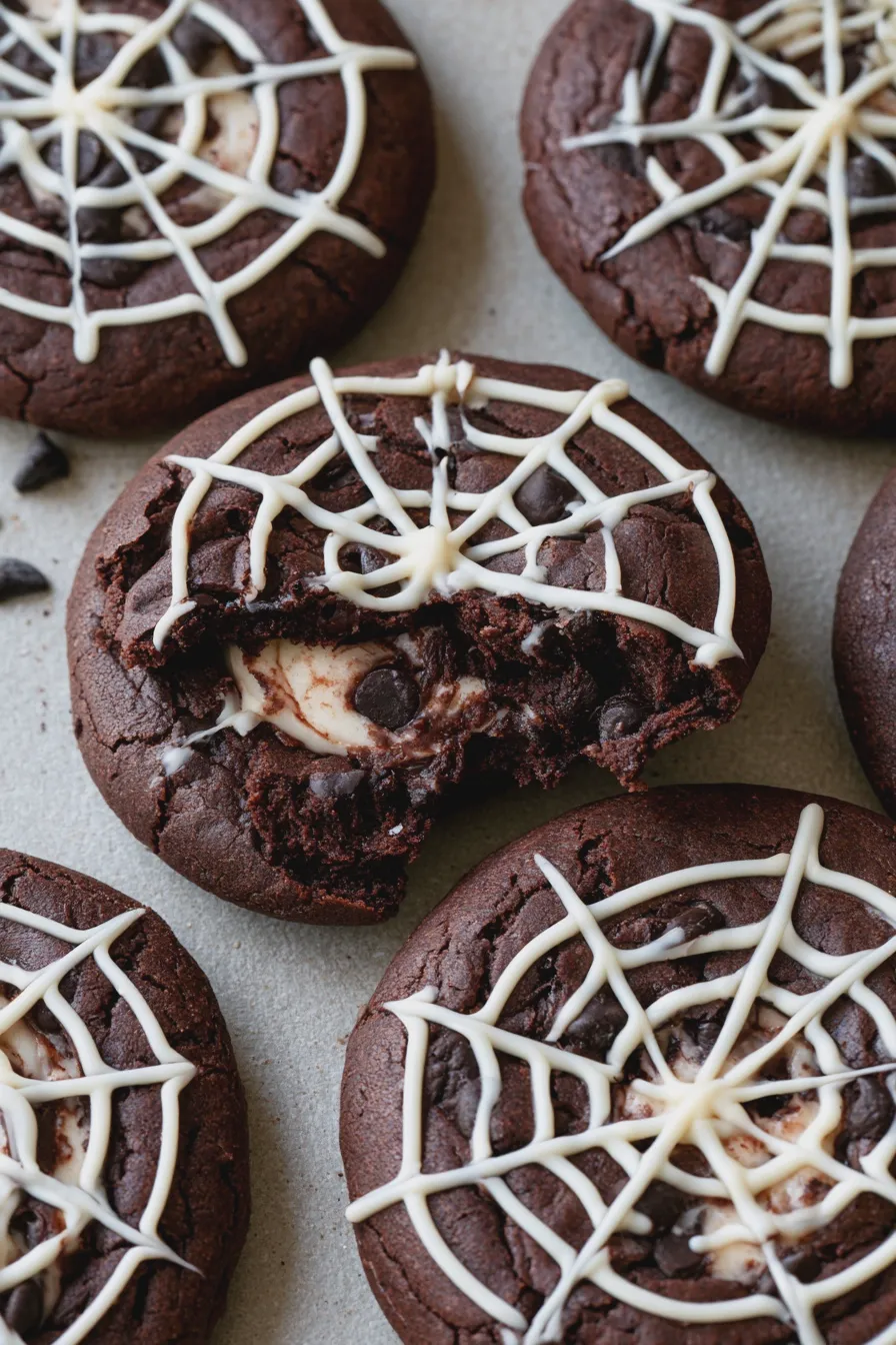 halloween stuffed cookies