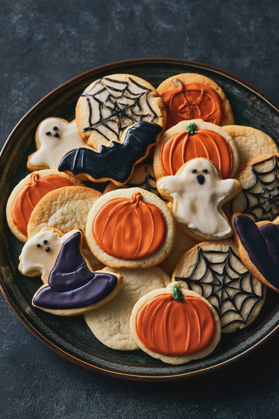 halloween sugar cookies