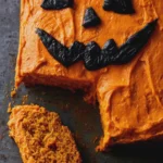 jack o lantern cake