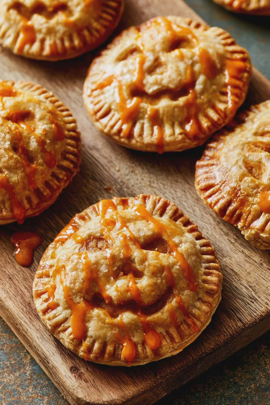 jack o lantern hand pies