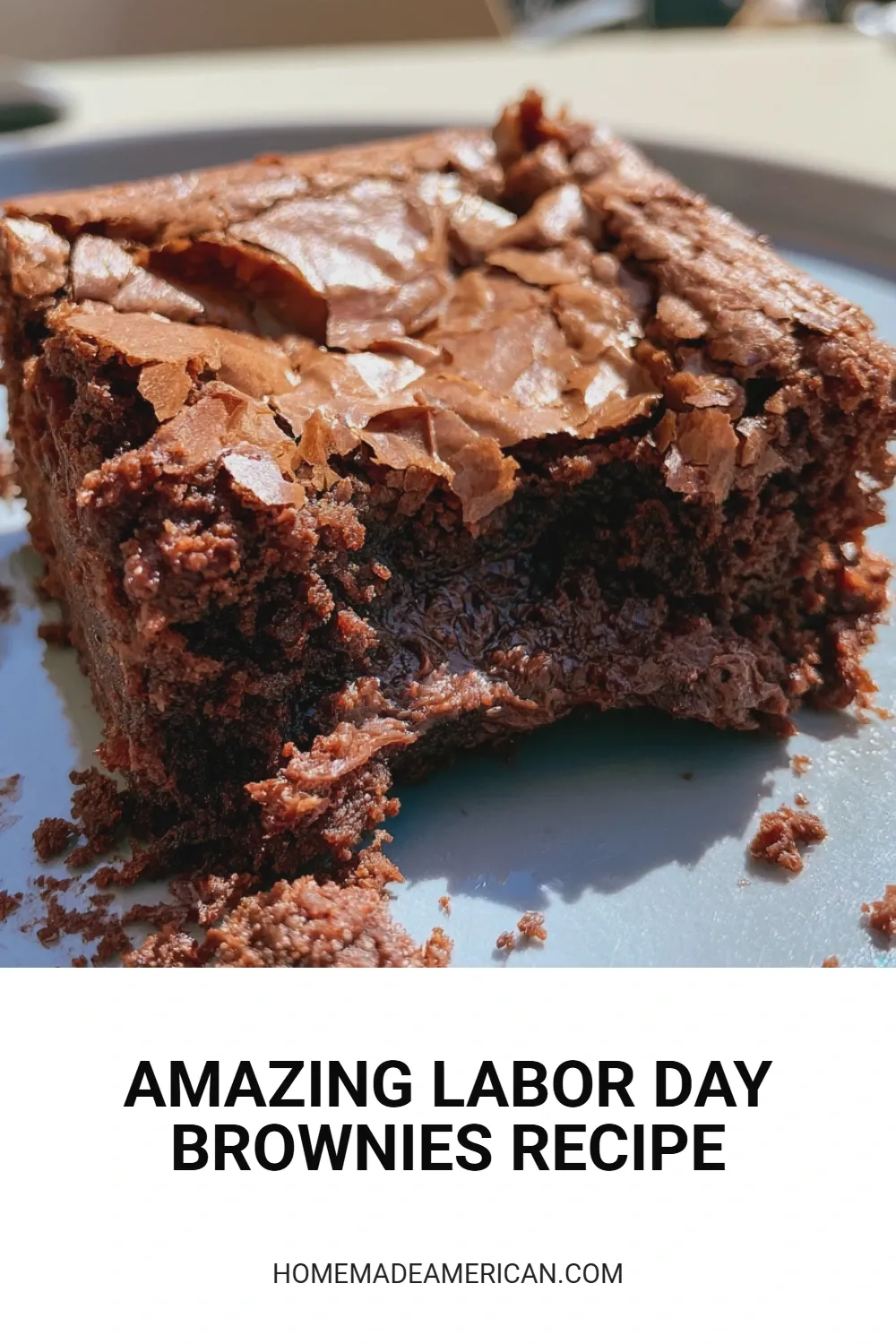 labor day brownies