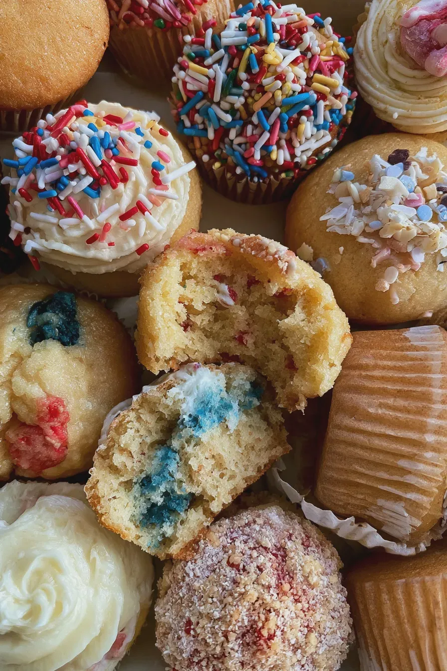 labor day cupcakes