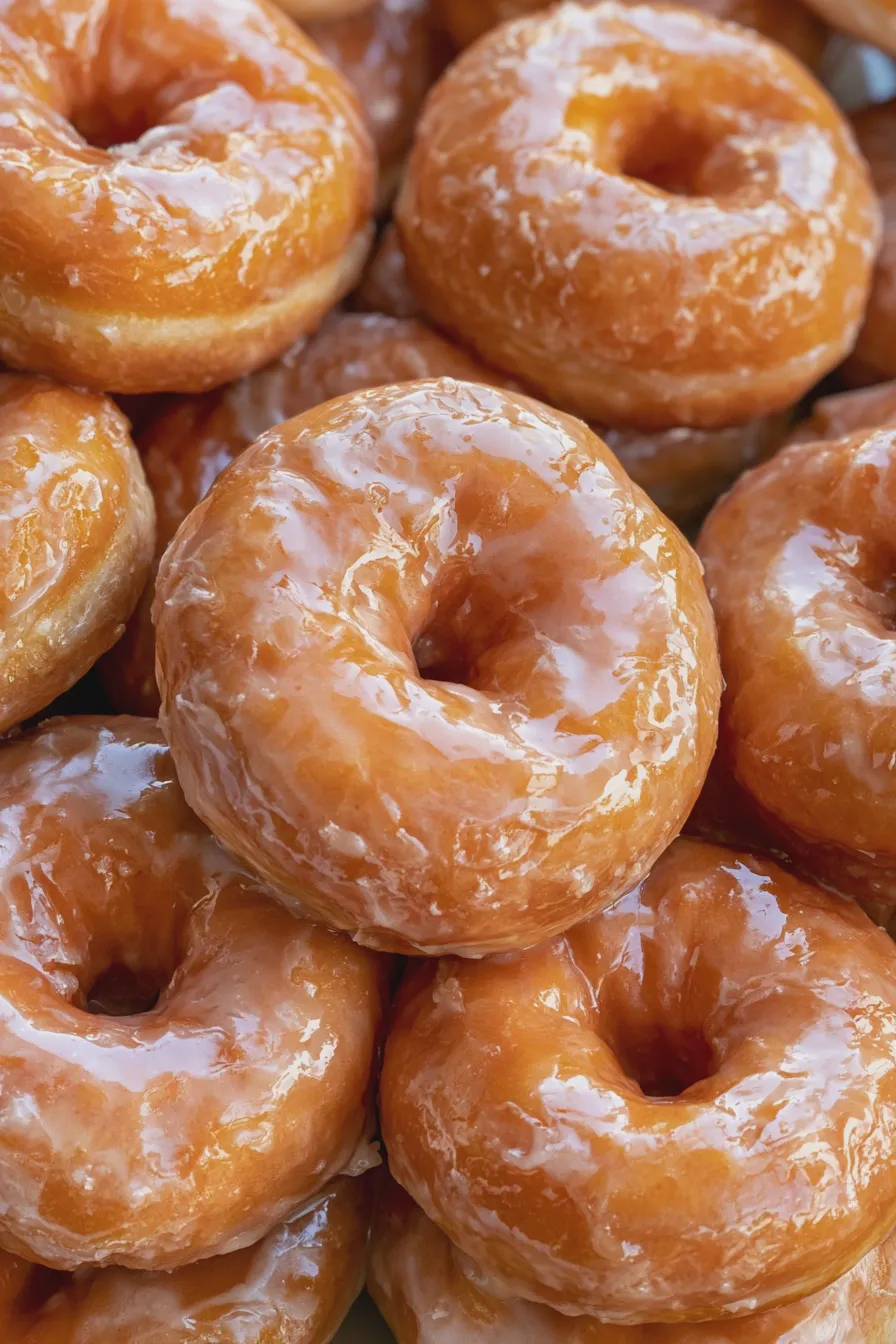 Maple Glazed Donuts Recipe 3 maple glazed donuts