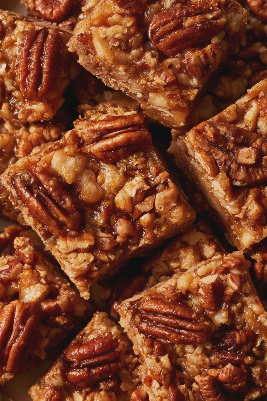 maple pecan bars