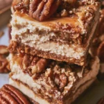 Maple Pecan Cheesecake Bars