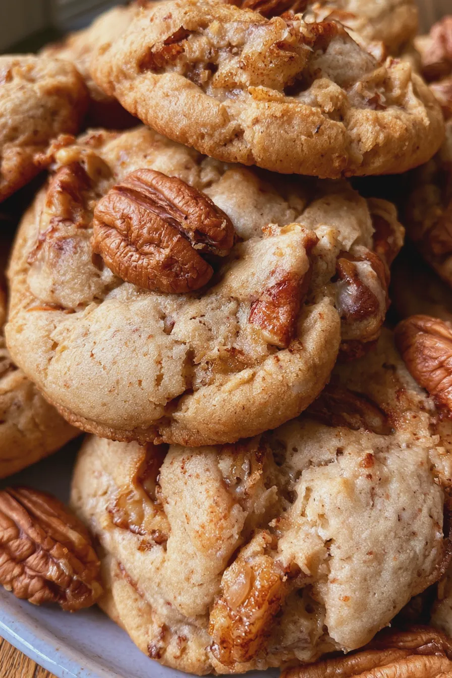 maple pecan cookies