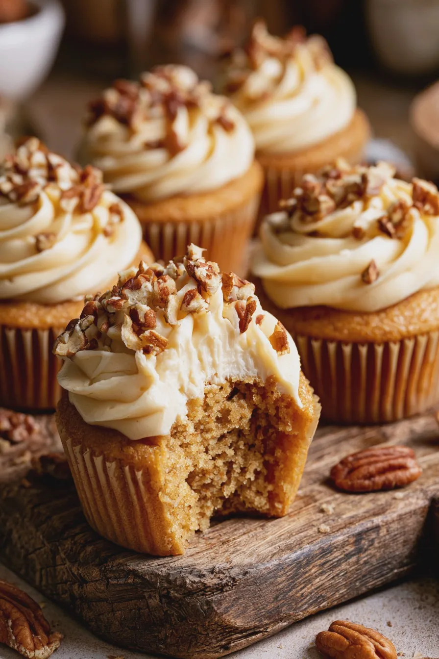 Maple Pecan Cupcakes Recipe 3 maple pecan cupcakes