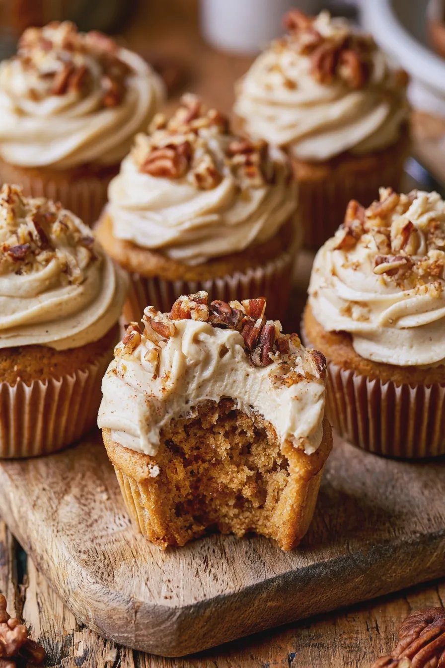 Maple Pecan Cupcakes Recipe 4 maple pecan cupcakes