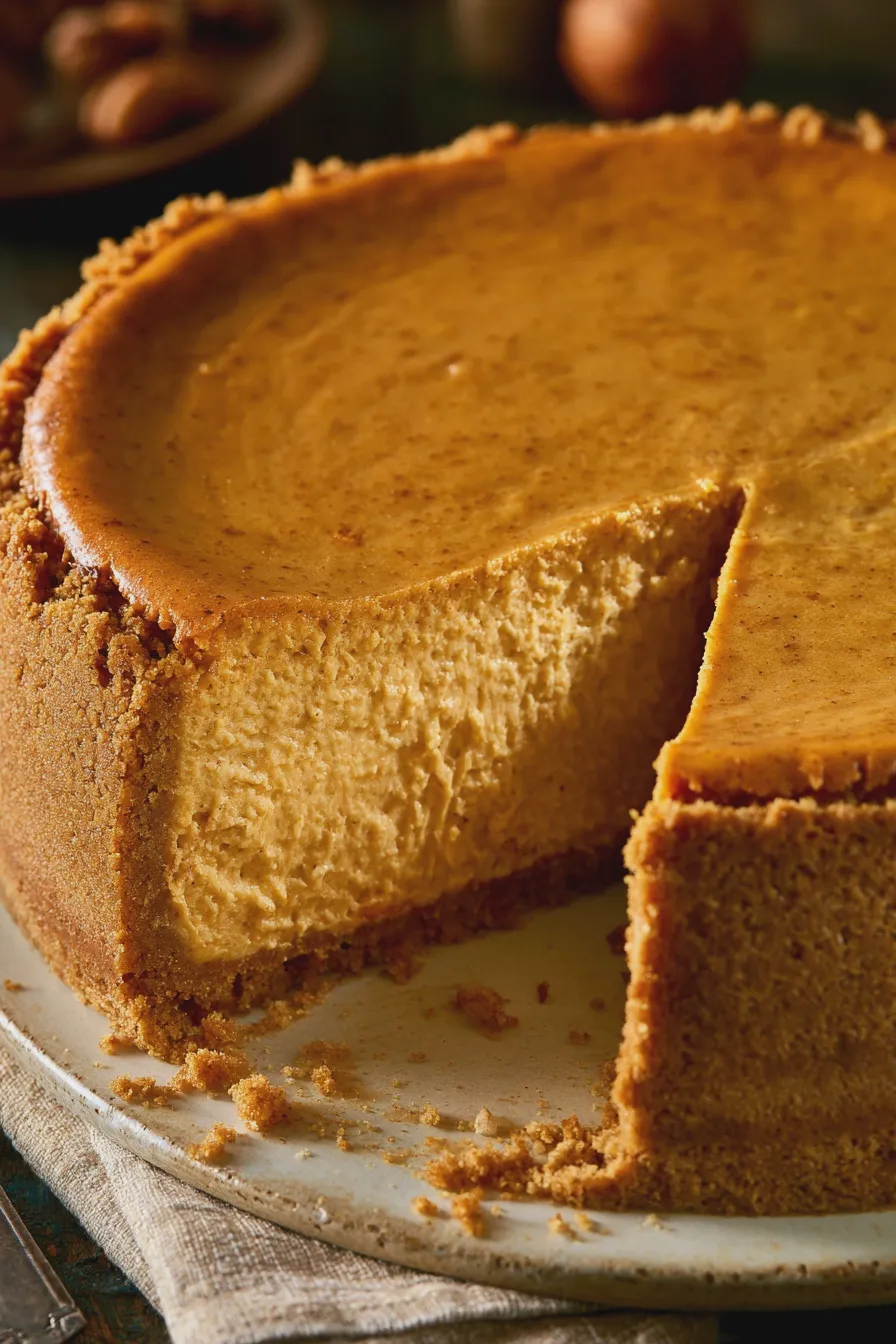 Maple Pumpkin Cheesecake Recipe 2 maple pumpkin cheesecake