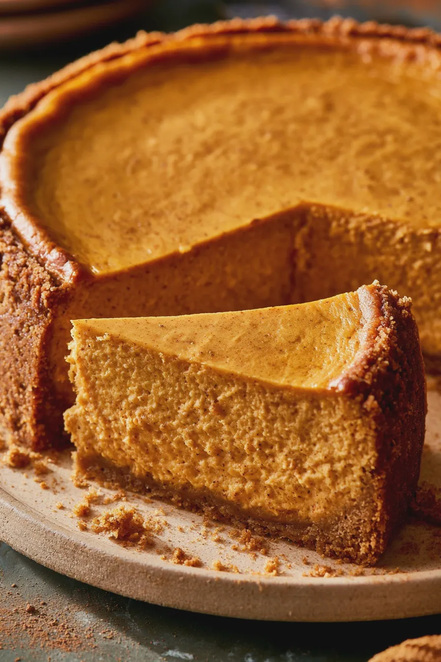 Maple Pumpkin Cheesecake Recipe 4 maple pumpkin cheesecake